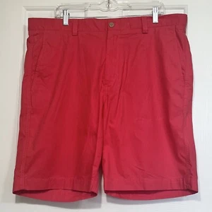Cutter & Buck Men’s Preppy Shorts Size 36, 9.5” Inseam Watermelon Red/Pink - Picture 1 of 7
