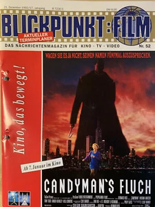 Blickpunkt Film Nr. 52 1992 Candyman´s Fluch Virginia Madsen Tony Todd Kino - Bild 1 von 1