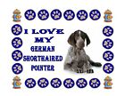 German Shorthaired Pointer,  Mouse Pad, Non-Slippery, 9 1/4" x 7 3/4".