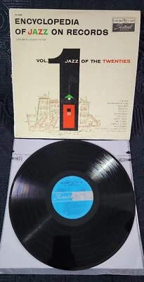 Encyclopedia Of Jazz On Records Vol 1 - the 20s (EX to VG+) 1957 Vinyl Record LP - Image 1 of 4