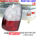 Mitsubishi Starda Storm Mk L200 Triton Truck Clear Red Rear Tail Light Lh 95-05