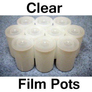 Photo Film Pots - White - storing seeds, coins, small parts - Picture 1 of 4