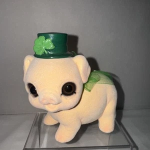 VTG? Piggy Coin Bank Irish Pig Wearing Green Hat With Shamrock St. Patrick’s EC - Picture 1 of 9