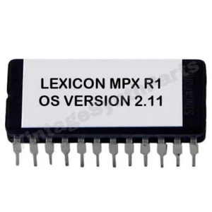 Lexicon MPX R1 Version 2.11 Firmware update/upgrade Latest OS Eprom Multi Fx Ic - Imagen 1 de 1