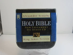 Alexander Scourby Holy Bible New Testament CD King James Version Audio 15 CD’s - Picture 1 of 5