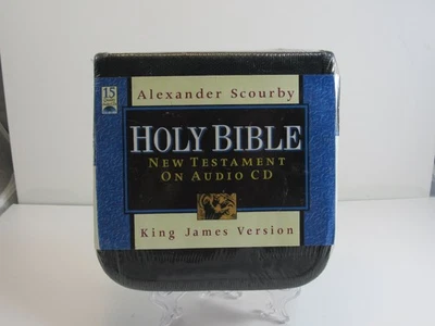 Alexander Scourby Holy Bible New Testament CD King James Version Audio 15 CD’s - Image 1 of 4
