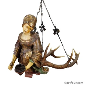 Antique Lusterweibchen Depicting Lucretia, Germany 1900 - Picture 1 of 8