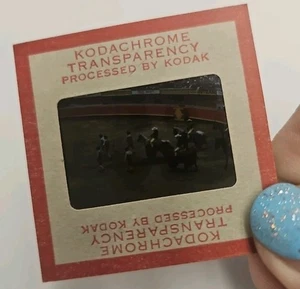 #DT 35mm Dia - Vintage - Sammlerstücke - Foto - Ring Event Pferd Menschen  - Bild 1 von 1