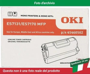 45460502 Okidata ES7170 MFP Cartuccia del Toner Nero - Photo 1/4