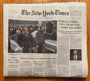 THE NEW YORK TIMES - 25 de noviembre de 2025 - edición nacional - Imagen 1 de 3