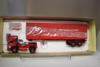 🐾 CORGI AEC MERCURY TILT TRAILER & LOAD BRS 1/50 22201 BRITISH ROAD SERVICES 🐾 - Image 1 of 4