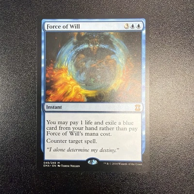 Force of Will [Eternal Masters] Magic MTG JY - Image 1 of 2