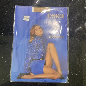 VINTAGE Wolford Perfection Sheer Tights. New. Marzipan. - Picture 1 of 6