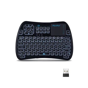 Bluetooth Mini Keyboard (IR Learning) Touchpad Mouse, Backlit 2.4GHz Wireless... - Picture 1 of 7