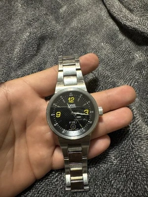 Oris 7560 Williams F-1 Team Automatic Men's Watch Silver Dial, Day&Date Dress - Image 1 of 3