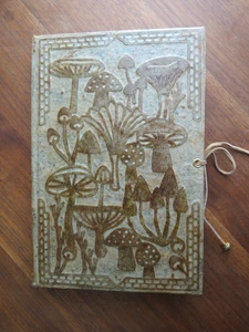 Altered Book Junk Journal "Mushrooms" - Picture 1 of 12
