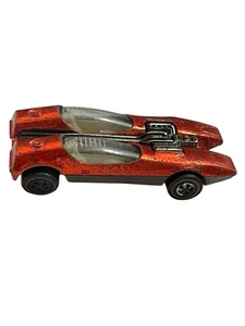 1968 Hot Wheels Redline Rose Red Splittin Image White Interior Diecast Car - Bild 1 von 9