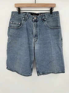 Vintage Levis SilverTab Baggy Shorts Mens 34 Denim Loose Fit 90s Hip Hop Y2K - Picture 1 of 13