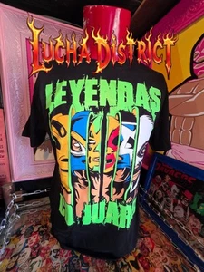 Leyendas de cd juarez lucha libre Shirts für Erwachsene - Bild 1 von 3