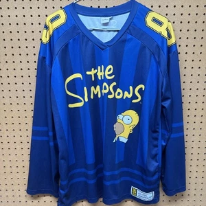 THE SIMPSONS Hockey Trikot Stil Erwachsene Small #89 D'OH! - Bild 1 von 11
