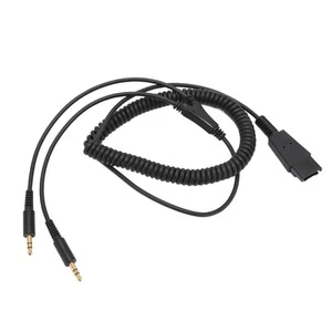 Kabel szybkiego oddzielania do 3 5 mm kabla Qd do podwójnego 3 5 mm kabel adaptera do Pl CHP - Zdjęcie 1 z 22