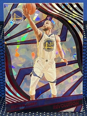 2021-22 Panini Revolution STEPHEN CURRY Warriors Chinese New Year Cracked Ice - Image 1 of 2
