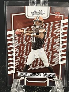 DORIAN THOMPSON-ROBINSON----2023 PANINI----ABSOLUTE----ROOKIE----BROWNS - Picture 1 of 2