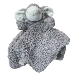 Grey Sheep Comforter soft plush toy 12"/30cm baby comforter blankie ES Kids - Picture 1 of 3