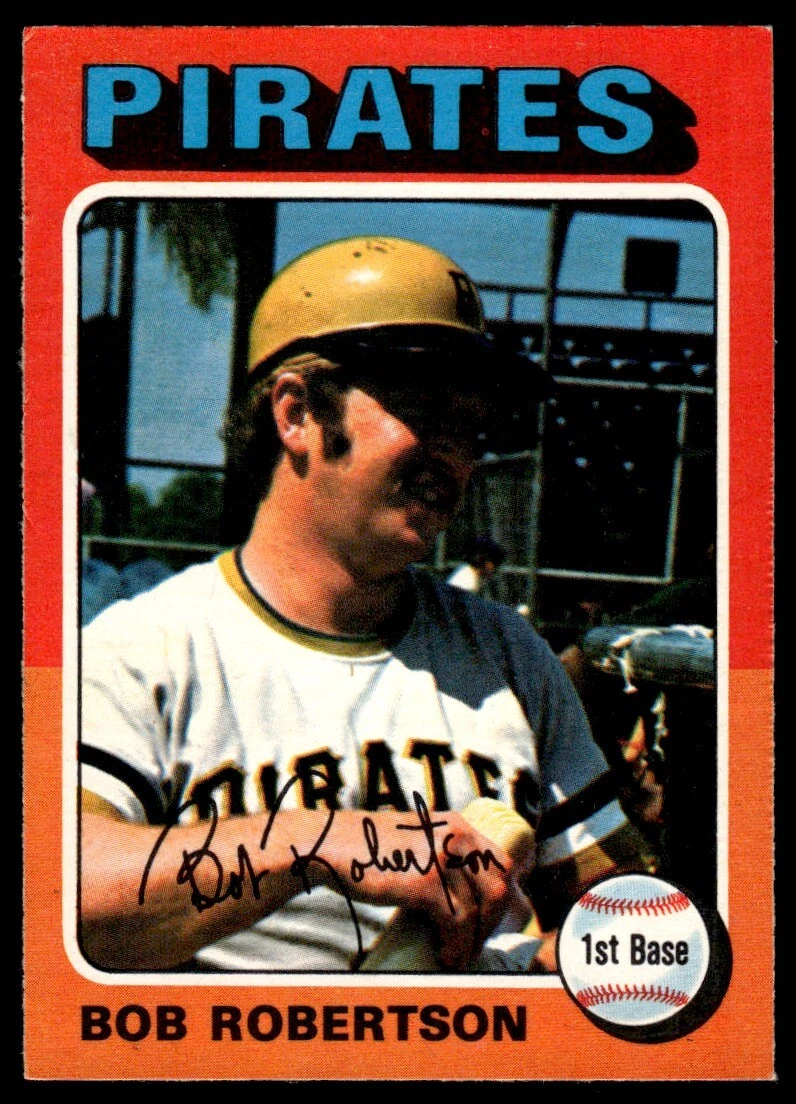 1975 O-Pee-Chee Bob Robertson Pittsburgh Pirates #409 R22