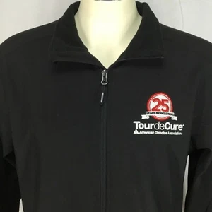 Chaqueta de ciclismo talla M resistente a la intemperie forrada Core 365 Tour de Cure 25 aniversario - Imagen 1 de 12