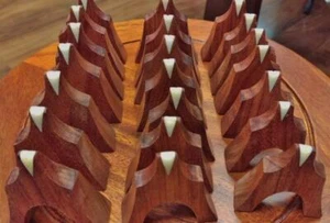 21-string Professional Rosewood Guzheng Bridge Set - Picture 1 of 3