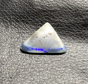 Australian Blue Fire Opal Gemstone, AAA+ Quality Opal Loose Cabochon 22x15x2mm. - Picture 1 of 13
