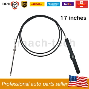 SS14117 Cable-back Mount Rack Steering Cable 17ft SSC13417 - Picture 1 of 7