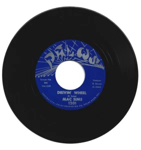 Mac Sims Drivin' Wheel / Broken Heart R&B Reissue Listen - Picture 1 of 2