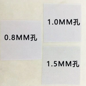 White PVC Mesh Dustproof Fan Filter Grills Computer Case Cover for Cooling - Afbeelding 1 van 10