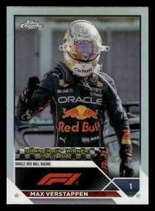 2023 Topps Chrome Formula 1 MAX VERSTAPPEN REFRACTOR #159 - Picture 1 of 2