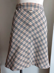 BURBERRY Blue Label Nova Check Plaid Skirt Size 38 - Picture 1 of 7