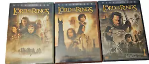 The Lord of the Rings Motion Picture Trilogy 6 Disc Set Lot Widescreen DVD 2004 - Imagen 1 de 2