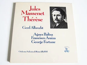 SEALED ! AGNES BALTSA sings THERESE MASSENET - 2 LP BOX ATLANTIS - Picture 1 of 2