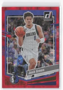 2023-24 Donruss Josh Green #129 Red International - Picture 1 of 2