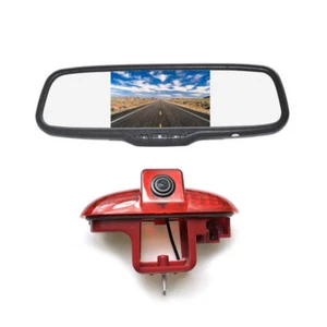 Rear View Camera Mirror Monitor For Renault Trafic /Vauxhall Vivaro / Opel Combo - Picture 1 of 8