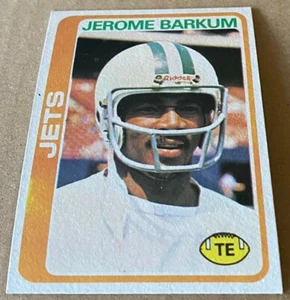 1978 TOPPS CARD #442 JEROME BARKUM NM-MT Condition - Picture 1 of 2