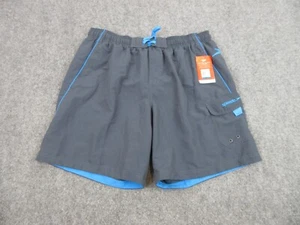 Bañador Speedo Para Hombre Extra Grande Azul Board Shorts Traje de Baño Forrado 38x20 - Imagen 1 de 11