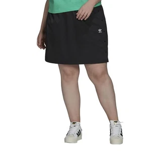 adidas Originals Womens Always Original Snap-Button Skirt (Plus) - Black / 2X - Picture 1 of 2