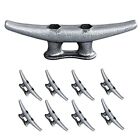 Simplified Living 4" Galvanized Iron Boat Dock Cleat 8-Pack