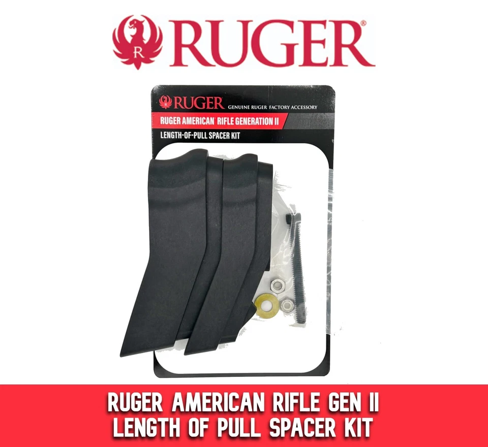 Ruger American Rifle Gen II Length-Of-Pull (LOP) Stock Spacer Kit 90747