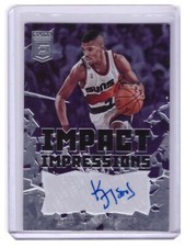 2021-22 Elite Kevin Johnson Auto Autograph Impact Impressions Suns Card !!!
