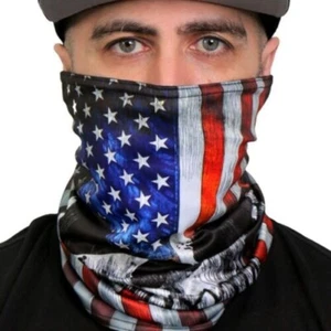 Totenkopf Hals - Gamasche - Weich Atmungsaktiv 100% Polyester Mikrofaser - Picture 1 of 8