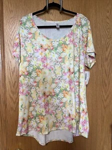 NWT LuLaRoe Classic T 3X 3XL XXX-Large Multicolor Floral New W Tags - Picture 1 of 8
