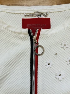 Sportalm Jacke - Gr. 40 - Weiß/Rot/Blau - 2-Wege-Reißverschluss - sehr gut - - Bild 1 von 7